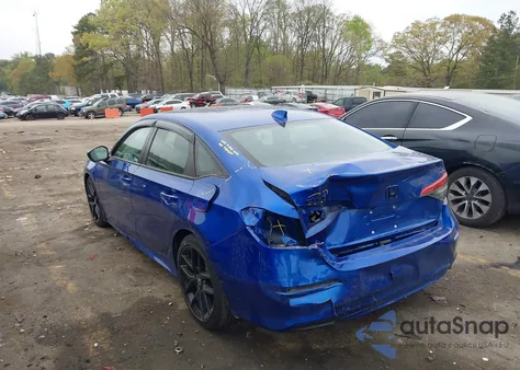 2024 Honda Civic Sport z USA, uszkodzony, nr VIN 2HGFE2F56RH546581